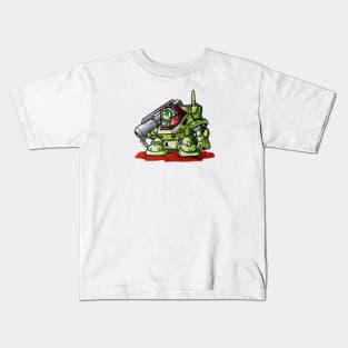 Asplenia Studios: SD Standing Tortoise Kids T-Shirt
